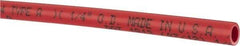 Eaton - 0.17" ID x 1/4" OD, 0.04" Wall Thickness, Cut to Length (1000' Standard Length) Thermoplastic Tube - Red, 1200 Max psi - A1 Tooling