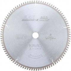 Amana Tool - 12" Diam, 1" Arbor Hole Diam, 96 Tooth Wet & Dry Cut Saw Blade - Carbide-Tipped, Clean Action, Standard Round Arbor - A1 Tooling