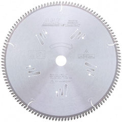 Amana Tool - 12" Diam, 1" Arbor Hole Diam, 120 Tooth Wet & Dry Cut Saw Blade - Carbide-Tipped, Clean Action, Standard Round Arbor - A1 Tooling