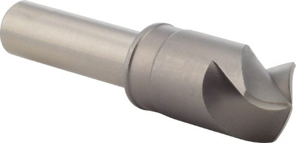 M.A. Ford - 3/4" Head Diam, 1/2" Shank Diam, 3 Flute 120° High Speed Steel Countersink - A1 Tooling