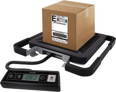 Dymo - 15" Base, 100 Lb Capacity, Digital Scale - 0.2 Lb Graduation, USB, 120 Volt Adapter or (3) AAA Batteries - A1 Tooling