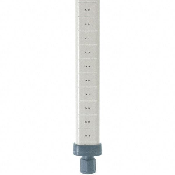 Metro - 13" High, Open Shelving Post - Polymer, Use with Metro Max I Shelving - A1 Tooling