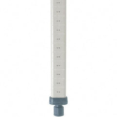 Metro - 33" High, Open Shelving Post - Polymer, Use with Metro Max I Shelving - A1 Tooling