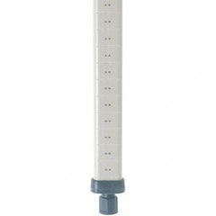 Metro - 63" High, Open Shelving Post - Polymer, Use with Metro Max I Shelving - A1 Tooling