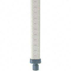 Metro - 86" High, Open Shelving Post - Polymer, Use with Metro Max I Shelving - A1 Tooling