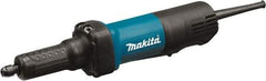 Makita - 1/4" Collet, 25,000 RPM, Inline Handle Electric Die Grinder - 120 Volts, 3.5 Amps, 8.2' Cord - A1 Tooling