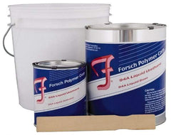 Forsch Polymer Corp - 10 Lb Kit Tan Polyurethane Castable Rubber - 100°F Max Operating Temp, 10 min Tack Free Dry Time, 24 hr Full Cure Time, Series URS 5194 - A1 Tooling