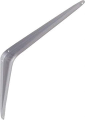 National Mfg. - 100 Lb Capacity, Gray Shelf Brackets - 12" Long x 14" High x 1.9" Wide - A1 Tooling