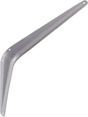 National Mfg. - 100 Lb Capacity, Gray Shelf Brackets - 10" Long x 12" High x 1 3/4" Wide - A1 Tooling