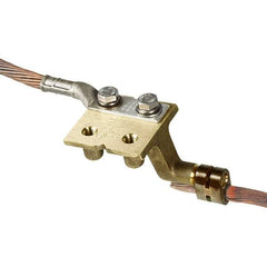 Panduit - 2 AWG Compatible Grounding Clamp - Copper Alloy, 5.8071" OAL, IEEE STD 837-2002 - A1 Tooling