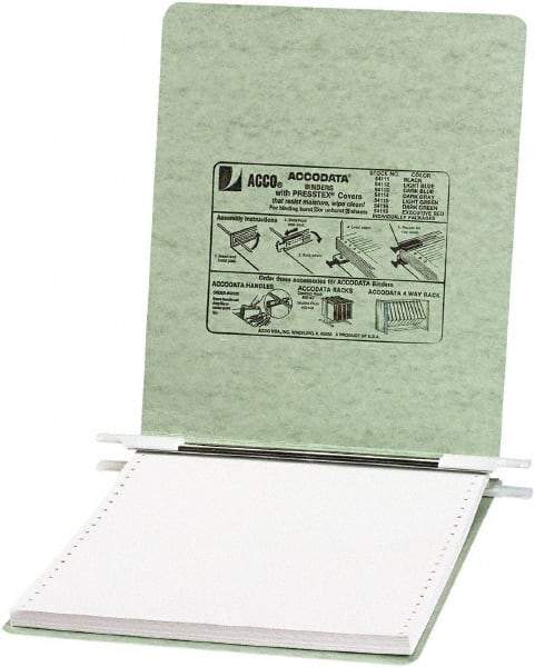 ACCO - 6", Letter Size, Light Green, Hanging Data Binders - A1 Tooling