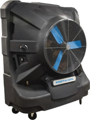 PortaCool - 36" Blade, 60 Gal Capacity, 0.7 hp, 13,500 CFM Evaporative Cooler - 11 Amp Rating, 110 Volts, Infinitely Variable Speed - A1 Tooling