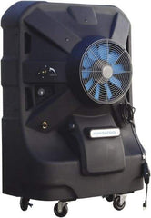 PortaCool - 16" Blade, 50 Gal Capacity, 0.7 hp, 5,500 CFM Evaporative Cooler - 8 Amp Rating, 110 Volts, Infinitely Variable Speed - A1 Tooling