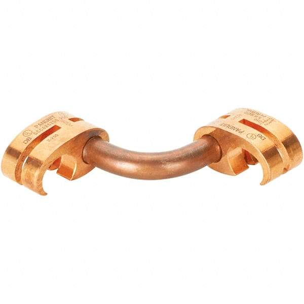 Panduit - 2 AWG Compatible Grounding Clamp - Copper Alloy, 1" OAL - A1 Tooling