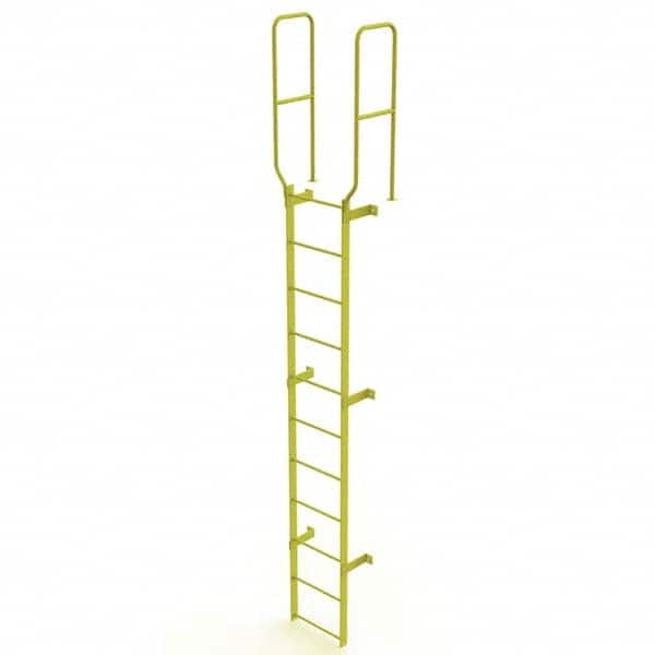 TRI-ARC - Rolling & Wall Mounted Ladders & Platforms Type: Fixed Ladder Style: Safety Cage - A1 Tooling