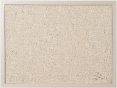 MasterVision - 17.72" Wide x 23.62" High Cork Bulletin Board - Fabric, Gray - A1 Tooling