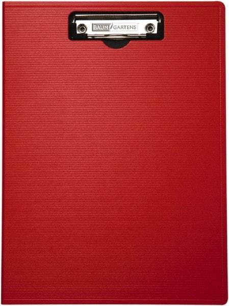 Baum/Gartens - 13-1/4 Inch Long x 9-1/4 Inch Wide, Clip Board - Red - A1 Tooling