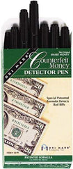 Dri-Mark - Black Counterfeit Detector Marker - Felt Tip, Chemically Sensitive Ink - A1 Tooling