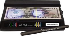 Dri-Mark - Black Counterfeit Detector Marker - Felt Tip, Chemically Sensitive Ink - A1 Tooling