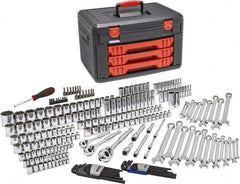 GearWrench - 239 Piece 1/4, 3/8 & 1/2" Drive Mechanic's Tool Set - Comes in Blow Molded Case with 3 Drawers - A1 Tooling