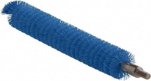 Vikan - 0.8" Diam Polyester Tube Brush - 7-1/2" OAL, 7" Head Length, Stainless Steel Handle - A1 Tooling