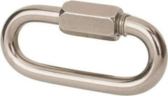 Value Collection - 316 Grade Stainless Steel Quick Link - 5/16" Diameter, 12,125 Lb Load Limit - A1 Tooling