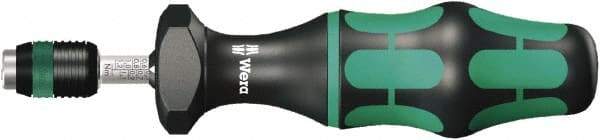 Wera - 1 Piece, 0.9 to 1.5 N/m, Adjustable Torque Limiting Screwdriver - 0.025" Drive - A1 Tooling