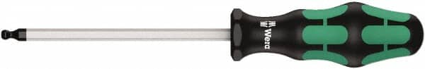 Wera - 1/2" Hex Ball End Driver - 6" Bade Length, Ergonomic Cushion Grip Handle, 267mm OAL - A1 Tooling