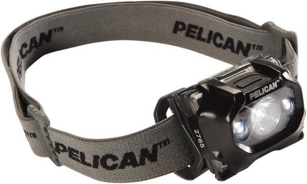 Pelican Products, Inc. - White LED Bulb, 105 Lumens, Hands-free Flashlight - Black Plastic Body, 3 AAA Alkaline Batteries Included - A1 Tooling