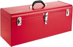 Kennedy - 1 Tray Tool Box - 24-1/8" Wide x 8-5/8" Deep x 9-3/4" High, Steel, Red - A1 Tooling