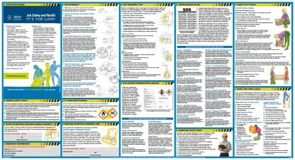 ComplyRight - Regulatory Compliance General Safety & Accident Prevention Training Kit - English, 18" Wide x 24" High - A1 Tooling