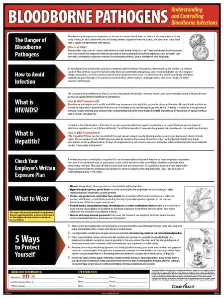 ComplyRight - Regulatory Compliance General Safety & Accident Prevention Training Kit - English, 18" Wide x 24" High - A1 Tooling