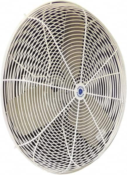 Schaefer Ventilation Equipment - 30" Blade, 1/2 hp, 8,500 & 9,600 CFM, Oscillating Industrial Circulation Fan - Fan Head Only, 2 Speed - A1 Tooling