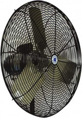 Schaefer Ventilation Equipment - 20" Blade, 1/4 hp, 3,400 & 4,100 CFM, Oscillating Industrial Circulation Fan - Fan Head Only, 2 Speed - A1 Tooling