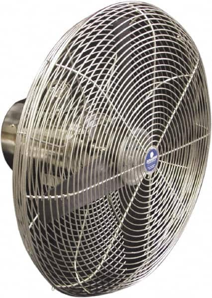 Schaefer Ventilation Equipment - 24" Blade, 1/2 hp, 7,450 CFM, Industrial Circulation Fan - Fan Head Only, 1 Speed - A1 Tooling