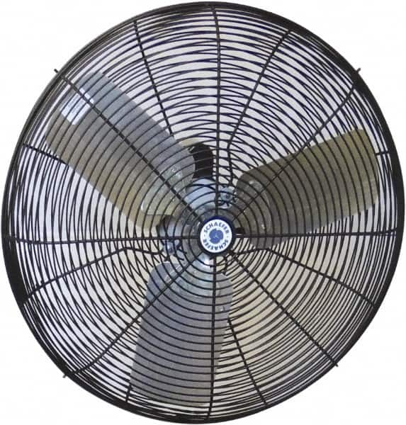 Schaefer Ventilation Equipment - 30" Blade, 1/2 hp, 7,000 & 9,420 CFM, Industrial Circulation Fan - Fan Head Only, 2 Speed - A1 Tooling