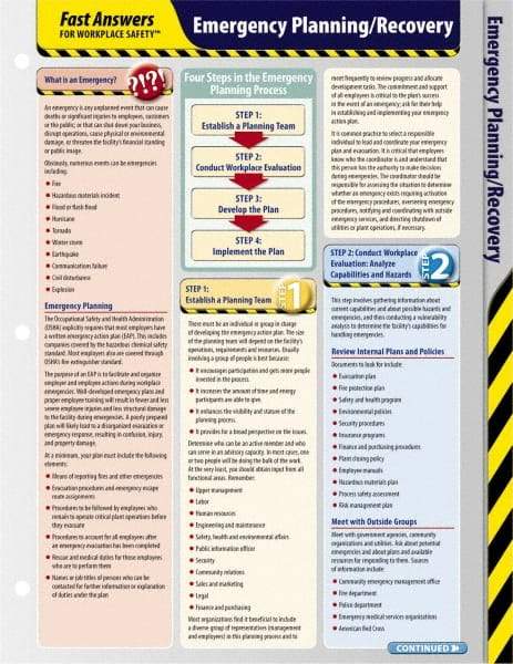 ComplyRight - Regulatory Compliance Hazmat, Spill Control & Right to Know Training Kit - English, 11" Wide x 17" High - A1 Tooling