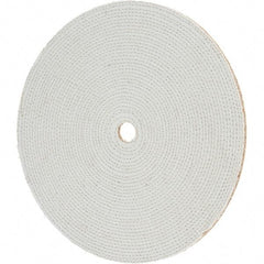 Value Collection - 16" Diam x 1/4" Thick Unmounted Buffing Wheel - 20 Ply, Polishing, 1-1/4" Arbor Hole, Hard Density - A1 Tooling