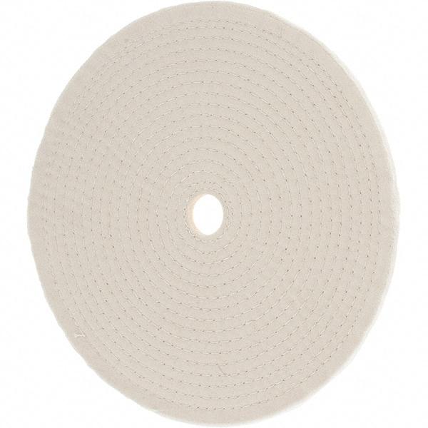 Value Collection - 14" Diam x 1/4" Thick Unmounted Buffing Wheel - 20 Ply, Polishing, 1-1/4" Arbor Hole, Hard Density - A1 Tooling