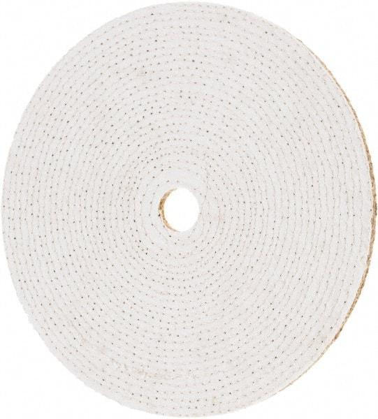 Value Collection - 12" Diam x 1/4" Thick Unmounted Buffing Wheel - 20 Ply, Polishing, 1-1/4" Arbor Hole, Hard Density - A1 Tooling