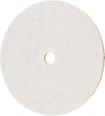 Value Collection - 12" Diam x 1/4" Thick Unmounted Buffing Wheel - 20 Ply, Polishing, 1-1/4" Arbor Hole, Hard Density - A1 Tooling