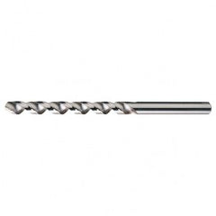 #10 RHS / RHC HSS 118 Degree Radial Point Fast Spiral Taper Length Drill - Bright - A1 Tooling