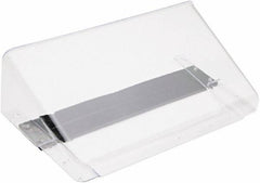 Deflect-o - 13" Wide x 7" High x 4" Deep Plastic Wall File - 1 Compartment, Clear - A1 Tooling