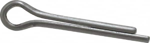 Made in USA - 5/32" Diam x 1" Long Extended Prong Cotter Pin - Grade 18-8, Uncoated, Stainless Steel - A1 Tooling