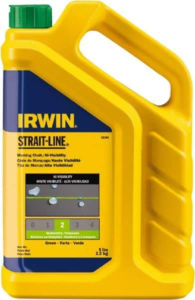 Irwin - 5 oz Container Marking Chalk - Green - A1 Tooling