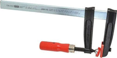 Bessey - 12" Capacity, 4-1/2" Throat Depth Steel Bar Clamp - 950 Lb Clamping Pressure, 16" OAL - A1 Tooling