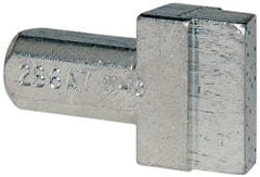 Norton - 2B-A, 7/16" Shank Diam Multi-Point Diamond Dresser - 3/4" Long x 3/8" Thick Head - A1 Tooling