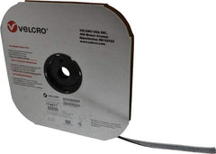 VELCRO Brand - 5/8" Wide x 10 Yd Long Adhesive Backed Loop Roll - Continuous Roll, Black - A1 Tooling