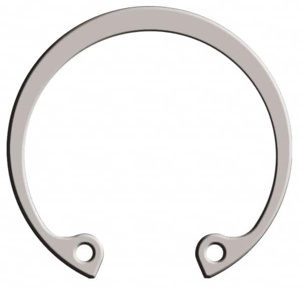 Rotor Clip - 0.062" Thick, Stainless Steel Snap Internal Retaining Ring - 0.068" Groove Width, 0.05" Groove Depth, 1.725" Groove Diam, Grade 15-7 Grade 632 - A1 Tooling