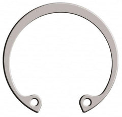 Rotor Clip - 0.025" Thick, Passivated Finish, Stainless Steel Snap Internal Retaining Ring - 0.029" Groove Width, 0.011" Groove Depth, 0.397" Groove Diam, Grade 15-7 Grade 632 - A1 Tooling